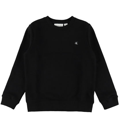 Calvin Klein Sweatshirt - Mini Badge - Sort