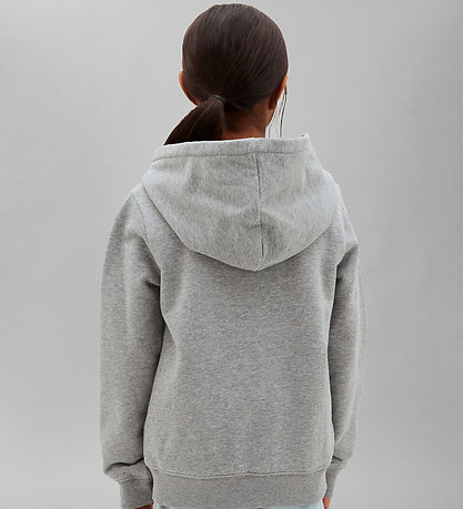 Calvin Klein Cardigan - Mini Badge - Medium Grey/ Heather Grey