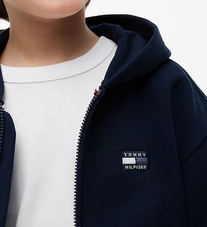 Tommy Hilfiger Cardigan - Dark Night Navy Blue
