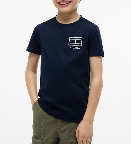Tommy Hilfiger T-shirt - Dark Night Navy Blue