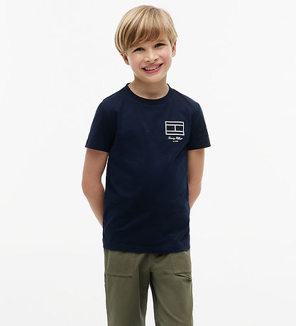 Tommy Hilfiger T-shirt - Dark Night Navy Blue