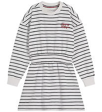 Tommy Hilfiger Kjole - Dark Night Navy Stripes