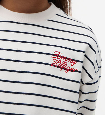 Tommy Hilfiger Kjole - Dark Night Navy Stripes