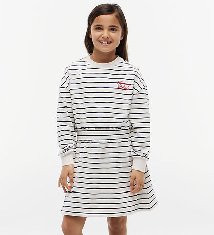 Tommy Hilfiger Kjole - Dark Night Navy Stripes