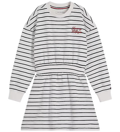 Tommy Hilfiger Kjole - Dark Night Navy Stripes