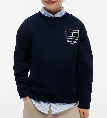 Tommy Hilfiger Sweatshirt - Dark Night Navy Blue