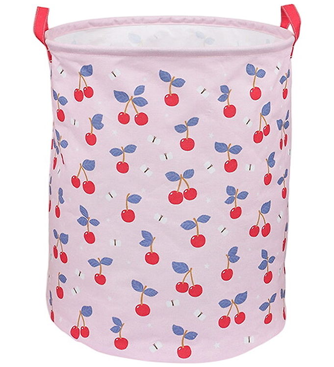 A Little Lovely Company Opbevaringskurv - 63 L - Cherries