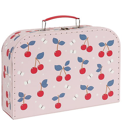 A Little Lovely Company Kuffert - 2-pak - Cherries
