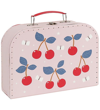 A Little Lovely Company Kuffert - 2-pak - Cherries