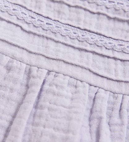En Fant Kjole - Muslin - Purple Heather