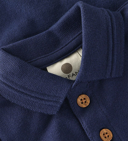 En Fant Body k/æ - Polo - Medieval Blue