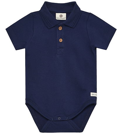 En Fant Body k/æ - Polo - Medieval Blue