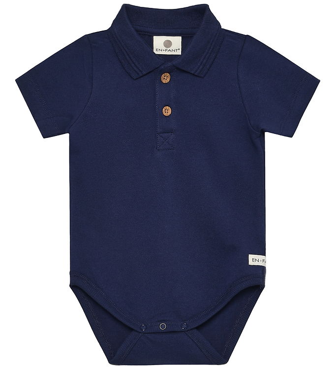 En Fant Body k/æ - Polo - Medieval Blue billede
