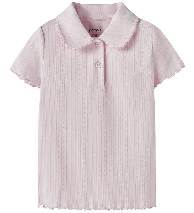 Name It Polo - Slim - NmfJudy - Cradle Pink
