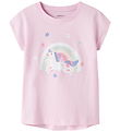 Name It T-shirt - NmfVigea - Pirouette/Rainbow Unicorn