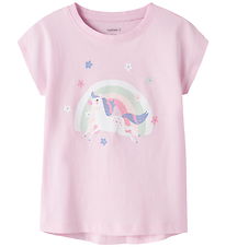 Name It T-shirt - NmfVigea - Pirouette/Rainbow Unicorn