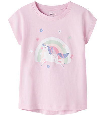 Name It T-shirt - NmfVigea - Pirouette/Rainbow Unicorn