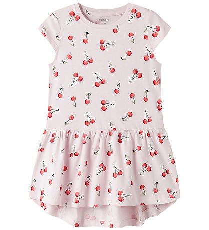 Name It Kjole - Noos - NmfVigga - Cradle Pink/Cherries