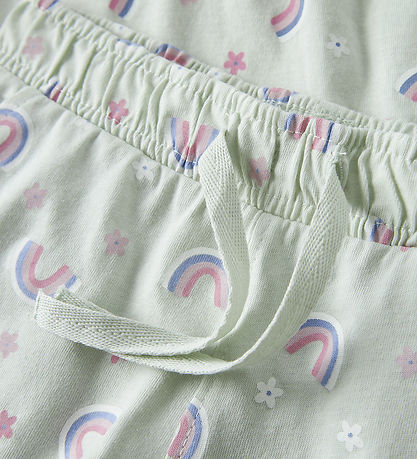 Name It Shorts - Noos - NmfVigga - Pale Aqua/Rainbow