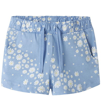 Name It Shorts - Noos - NmfVigga - Serenity/White Flower