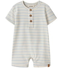 Lil' Atelier Sommerdragt - Loose - NbnGeo - Coconut Milk/Plein A