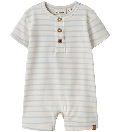 Lil' Atelier Sommerdragt - Loose - NbnGeo - Coconut Milk/Plein A