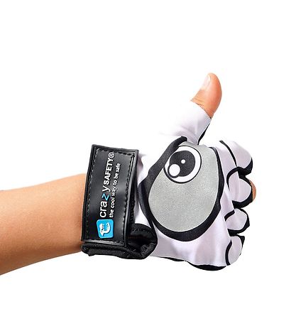 Crazy Safety Cykelhandsker - Gloves - White