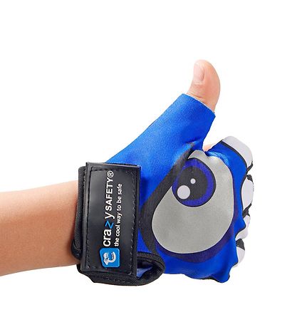 Crazy Safety Cykelhandsker - Gloves - Blue