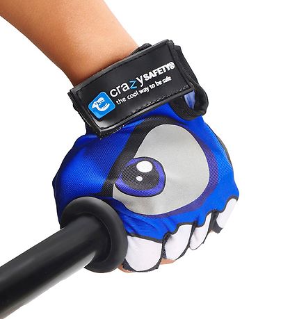 Crazy Safety Cykelhandsker - Gloves - Blue