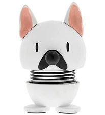 Hoptimist French Bulldog - XS - 6 cm - Hvid