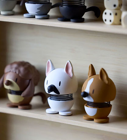Hoptimist French Bulldog - XS - 6 cm - Hvid