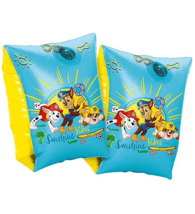 Paw Patrol Badevinger - 1-6 År - Blå/Gul
