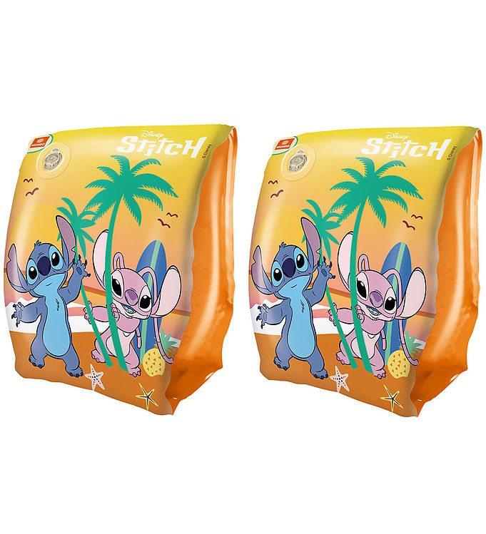Stitch Badevinger - 1-6 År - Orange
