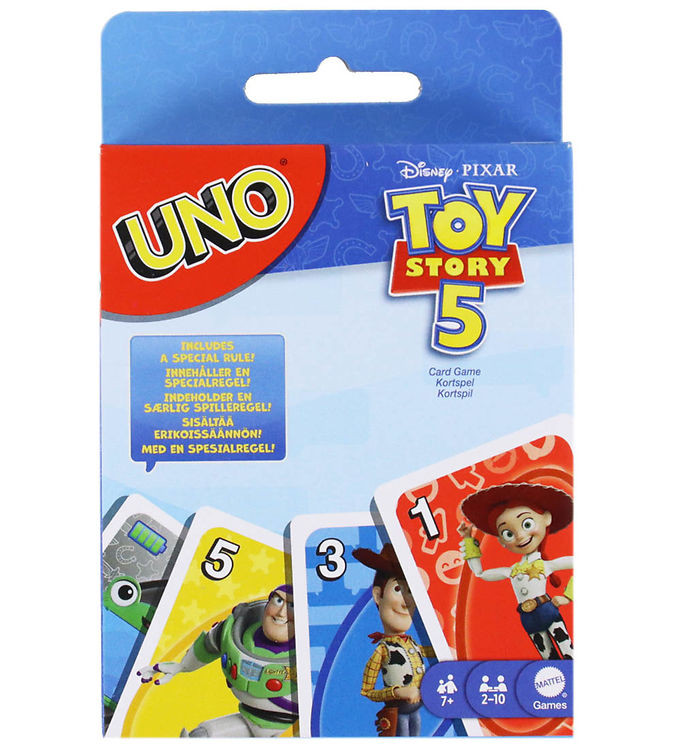 UNO Toy Story 5 - Kortspil - Hvid