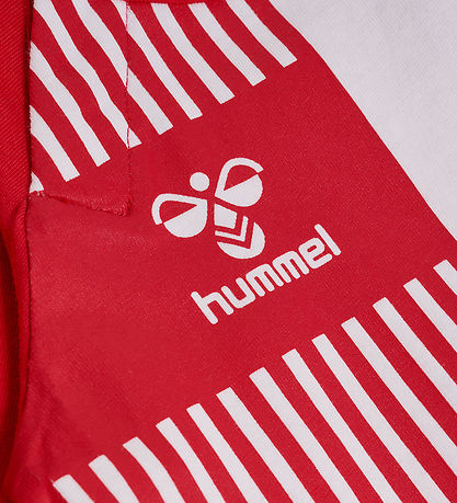 Hummel Body l/æ - HmlMINI DBU Stripy - Tango Red