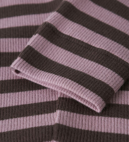 Name It Leggins - Noos - NbnBanio - French Roast/Lilas