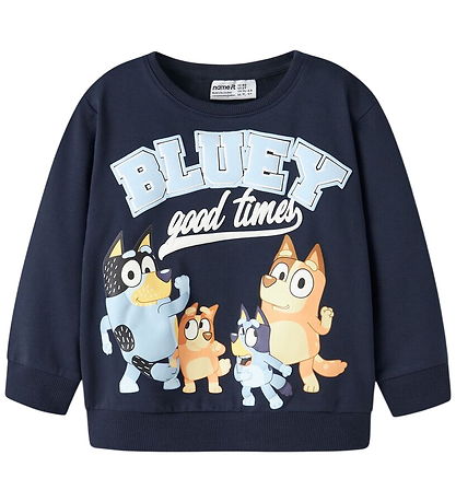 Name It Sweatshirt - Noos - NmmJust - Navy Blazer/Bluey