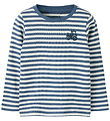 Name It Bluse - Noos - Slim - NmmVilly - Vintage Indigo/Tractor