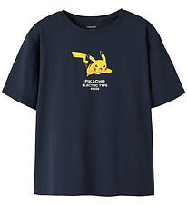 Name It T-shirt - Noos - NkmJyk - Navy Blazer/Pokemon