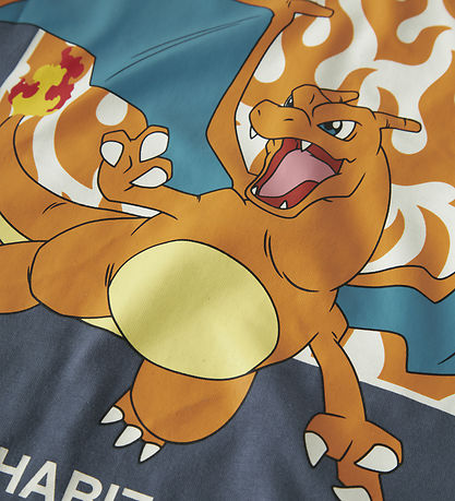 Name It T-shirt - Noos - NkmJyk - Vintage Indigo/Pokemon
