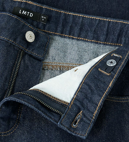 LMTD Jeans - Loose - Noos - NlmBirm - Dark Blue Denim/Unwasch