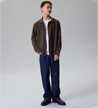 LMTD Jeans - Loose - Noos - NlmBirm - Dark Blue Denim/Unwasch