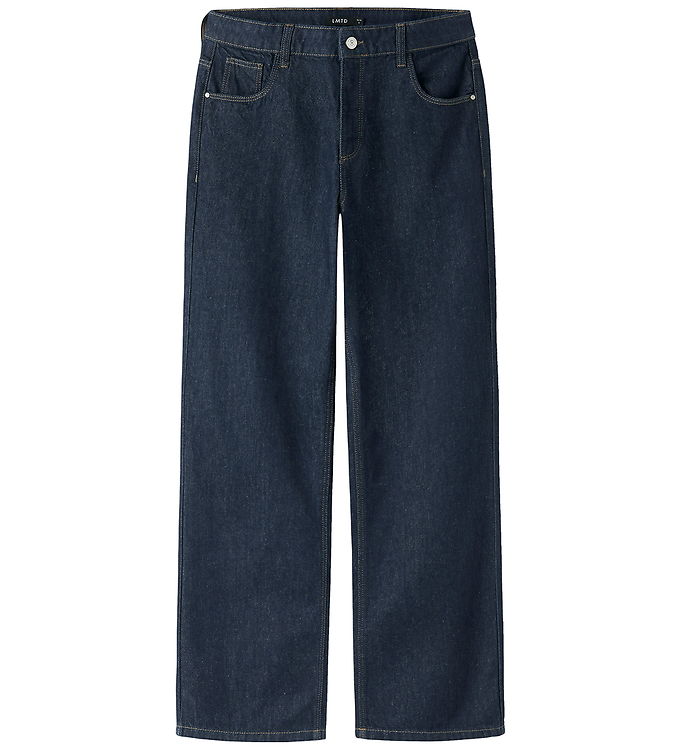 LMTD Jeans - Loose - Noos - NlmBirm - Dark Blue Denim/Unwasch
