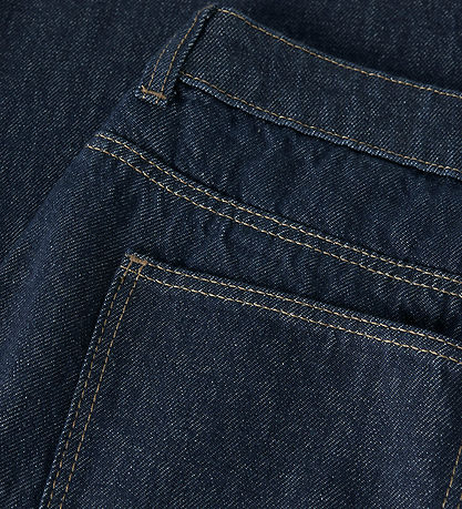 LMTD Jeans - Wide - Noos - NlfBirm - Dark Blue Denim/Unwasch