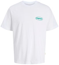 Jack & Jones T-shirt - JorRiviera - Bright White