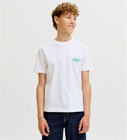 Jack & Jones T-shirt - JorRiviera - Bright White
