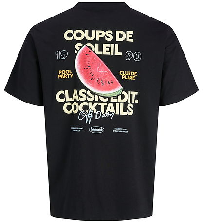 Jack & Jones T-shirt - JorRiviera - Sort