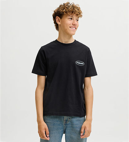 Jack & Jones T-shirt - JorRiviera - Sort