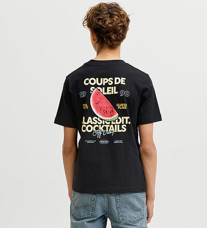 Jack & Jones T-shirt - JorRiviera - Sort