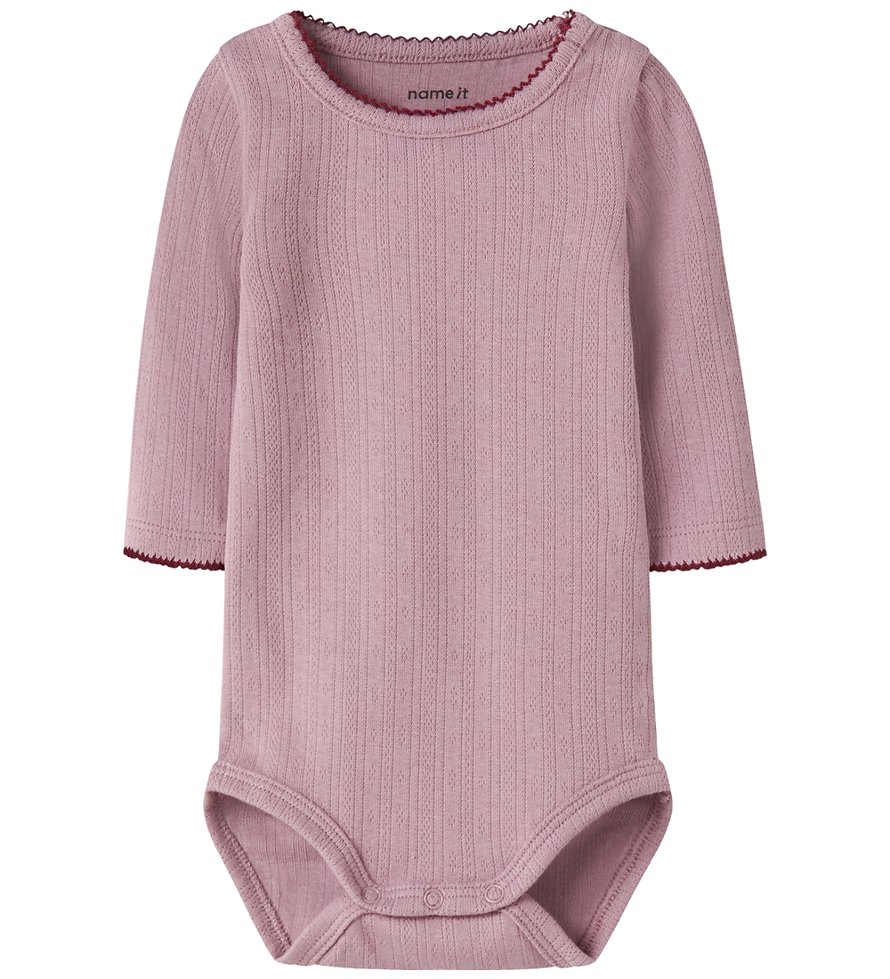 Name It Body l/ä - NbfKirsa - Lilas - Name It - 50 - Body L/Ä